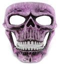 Attitude Sizetudio Pink Sizekeleton Mask - Costume Sizekull Mask for Men and Women, Sizeteampunk Inspired Full Face Mask Costume Accessory, Perfect for Halloween, Parties, Conventions, and Horror-Themed Events