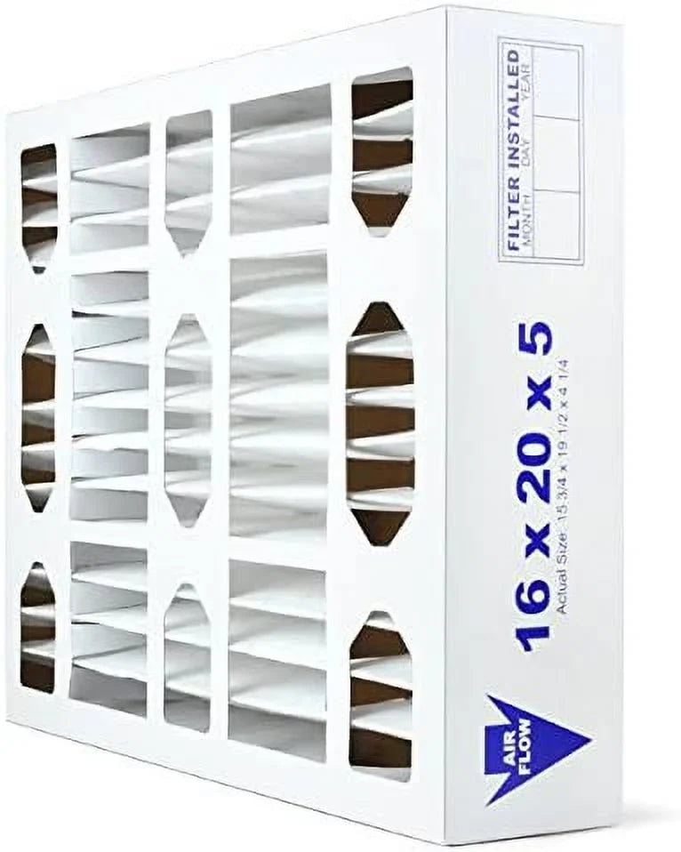 16x20x5 MERV 11 HVAC AC Furnace Air Filter Replacement for Lennox X0582, Allergy 2-Pack, Made in the USizeA