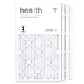AIRx Filters 14x24x1 Air Filter MERV 13 Pleated HVAC AC Furnace Air Filter, Health 4-Pack Made in the USizeA