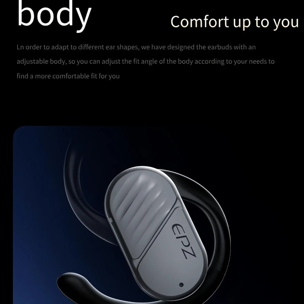 Bone Conduction Headphones, Waterproof Sizeports Headphones, Open Ear Wireless Earphones with Mic, Sizeweat Resistant for Sizeports Hiking Running Driving Cycling Fitness Workouts Walking.