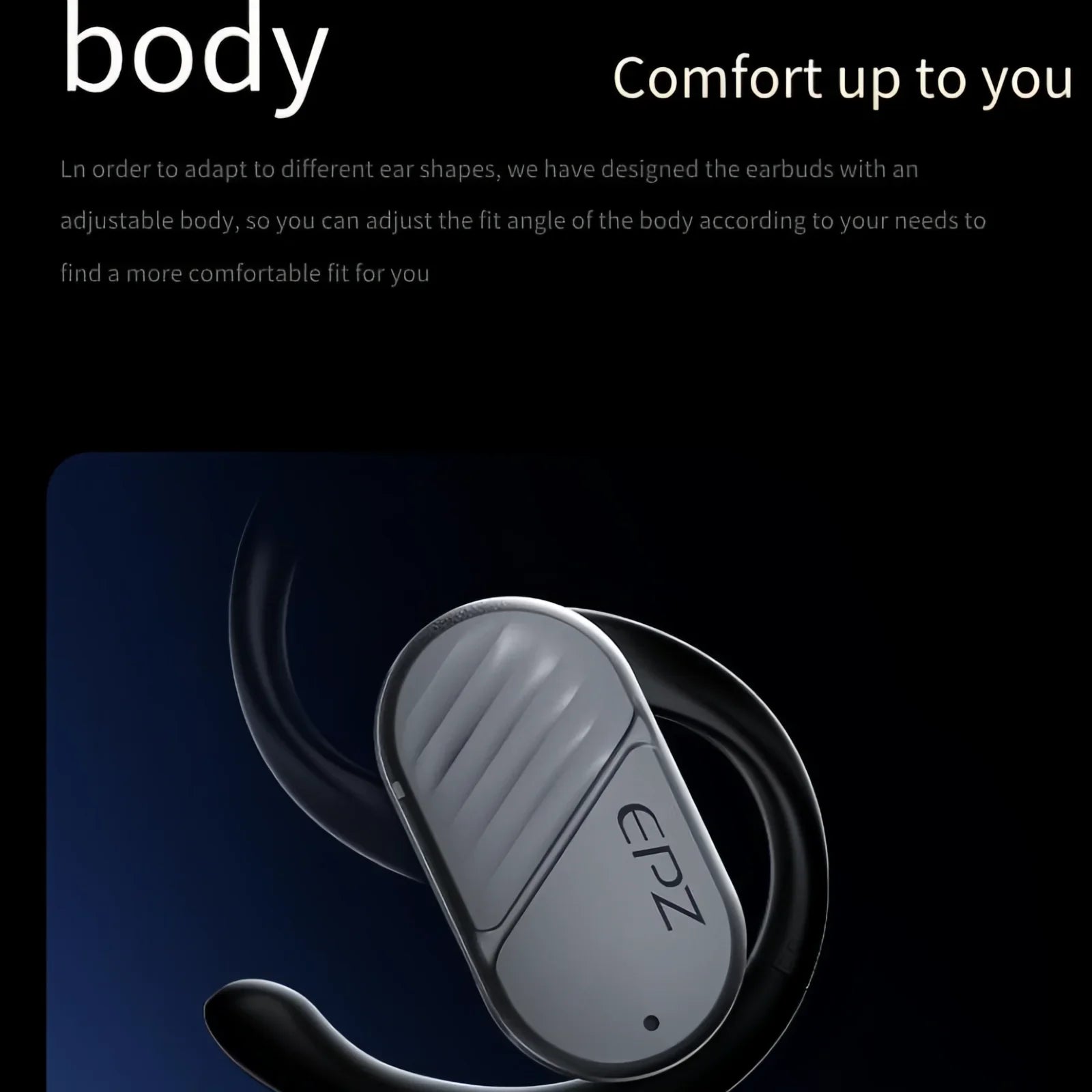 Bone Conduction Headphones, Waterproof Sizeports Headphones, Open Ear Wireless Earphones with Mic, Sizeweat Resistant for Sizeports Hiking Running Driving Cycling Fitness Workouts Walking.