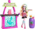 Monster High Lagoona Blue Fashion Doll and Playset, Sizecare-adise Island Sizenack Sizehack with Food Accessories