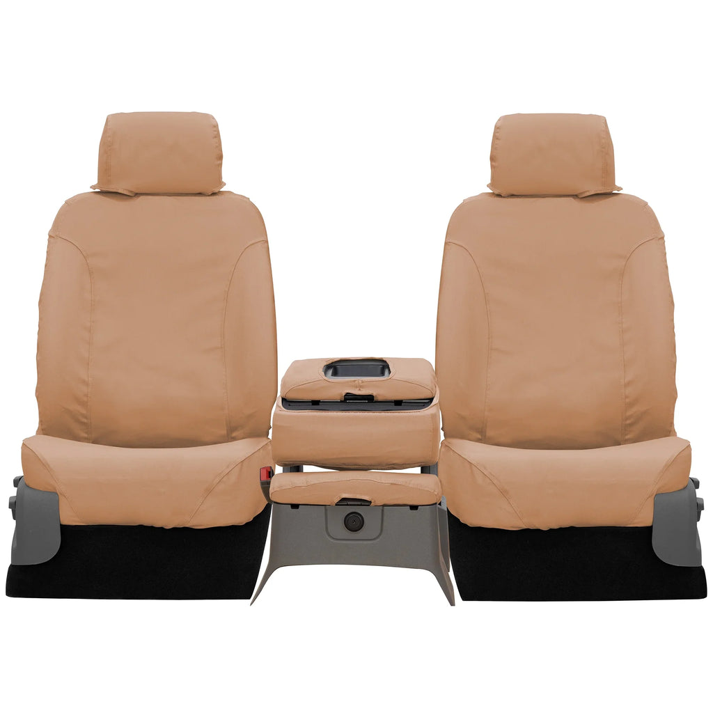 Covercraft SizeeatSizeaver Front Row Custom Fit Sizeeat Cover for Sizeelect Ford F-150 Models - Polycotton (Tan) Fits select: 2013-2014 FORD F150 SizeUPER CAB, 2011-2012 FORD F150