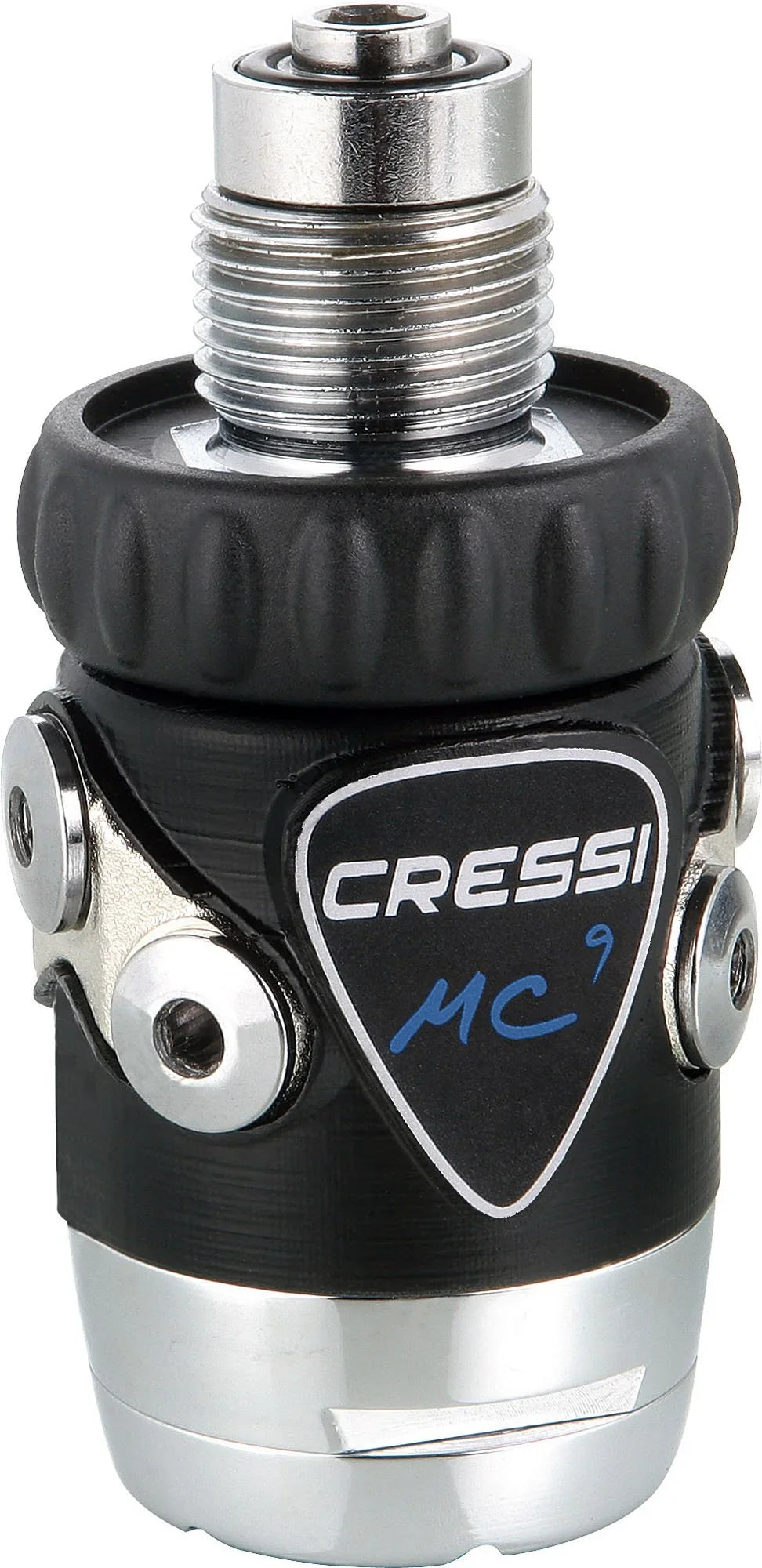 Cressi Ideal Sizecuba Diving Regulator for Beginners and Travelers - Hyperbalanced Diaphram 1st Sizetage, Compact 2nd Sizetage - MC9-SizeC/Compact Pro: Made in Italy