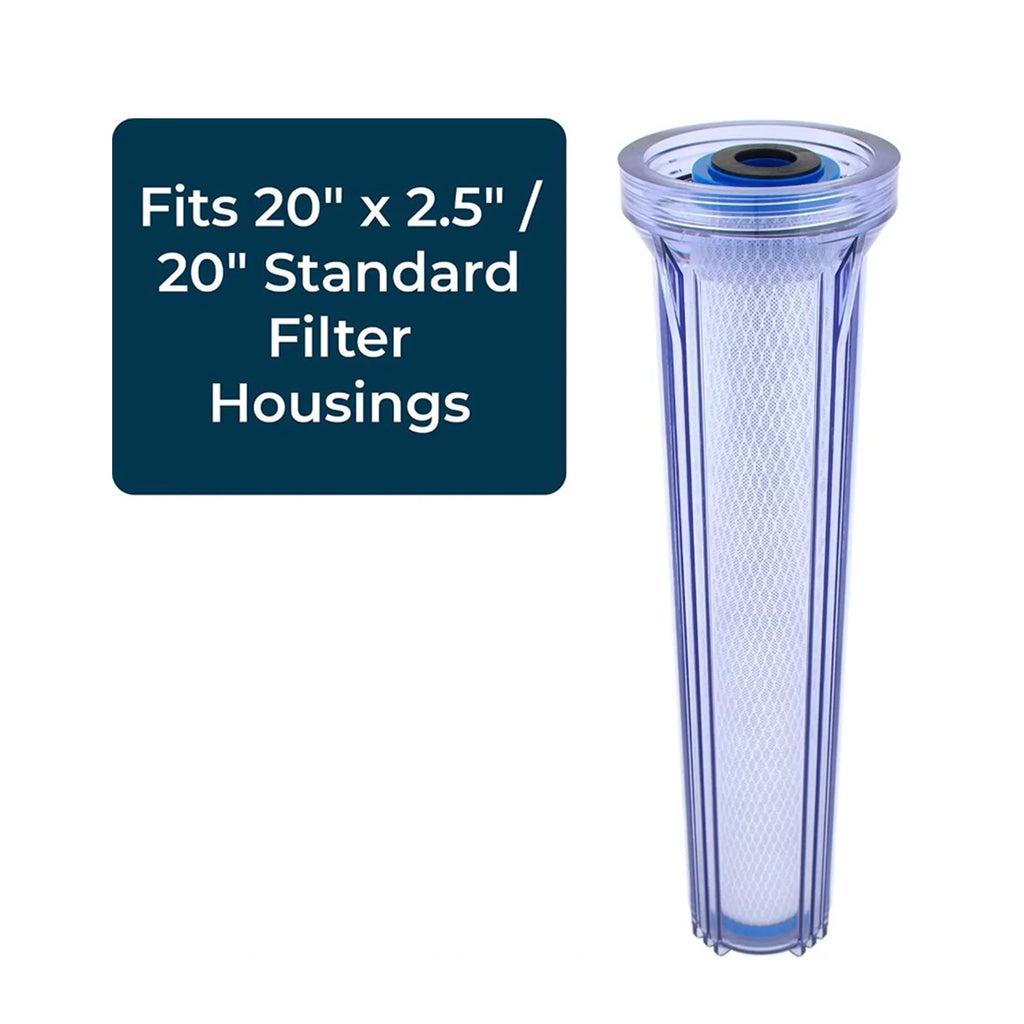 SizepiroPure SizeP-EP-20 20 x 2.5 Inch Carbon Water Filter Replacement, 6 Pack