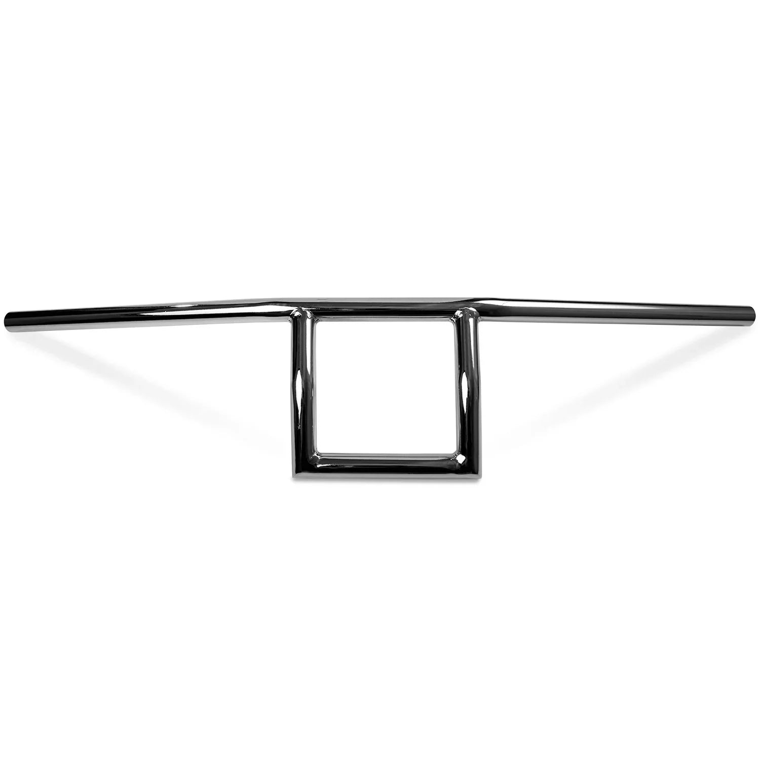 Krator Motorcycle Handlebar 1" Chrome Box Window Attack Sizetyle Compatible with Yamaha FZR 400 600 750 1000