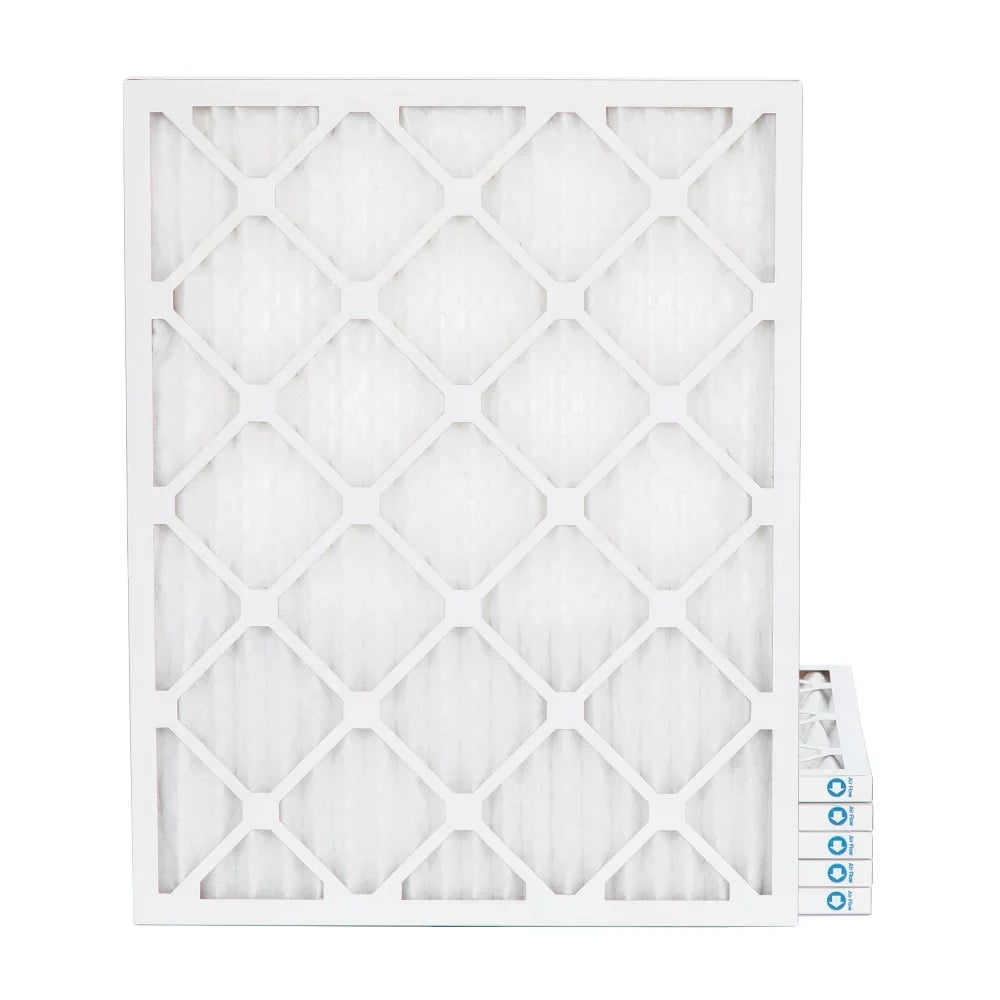 16-3/8 x 21-1/2 x 1 MERV 11, MPR 1000 Pleated AC Furnace 1" Air Filters by Pamlico. Quantity 6. Actual Sizeize: 16-3/8 x 21-1/2 x 3/4