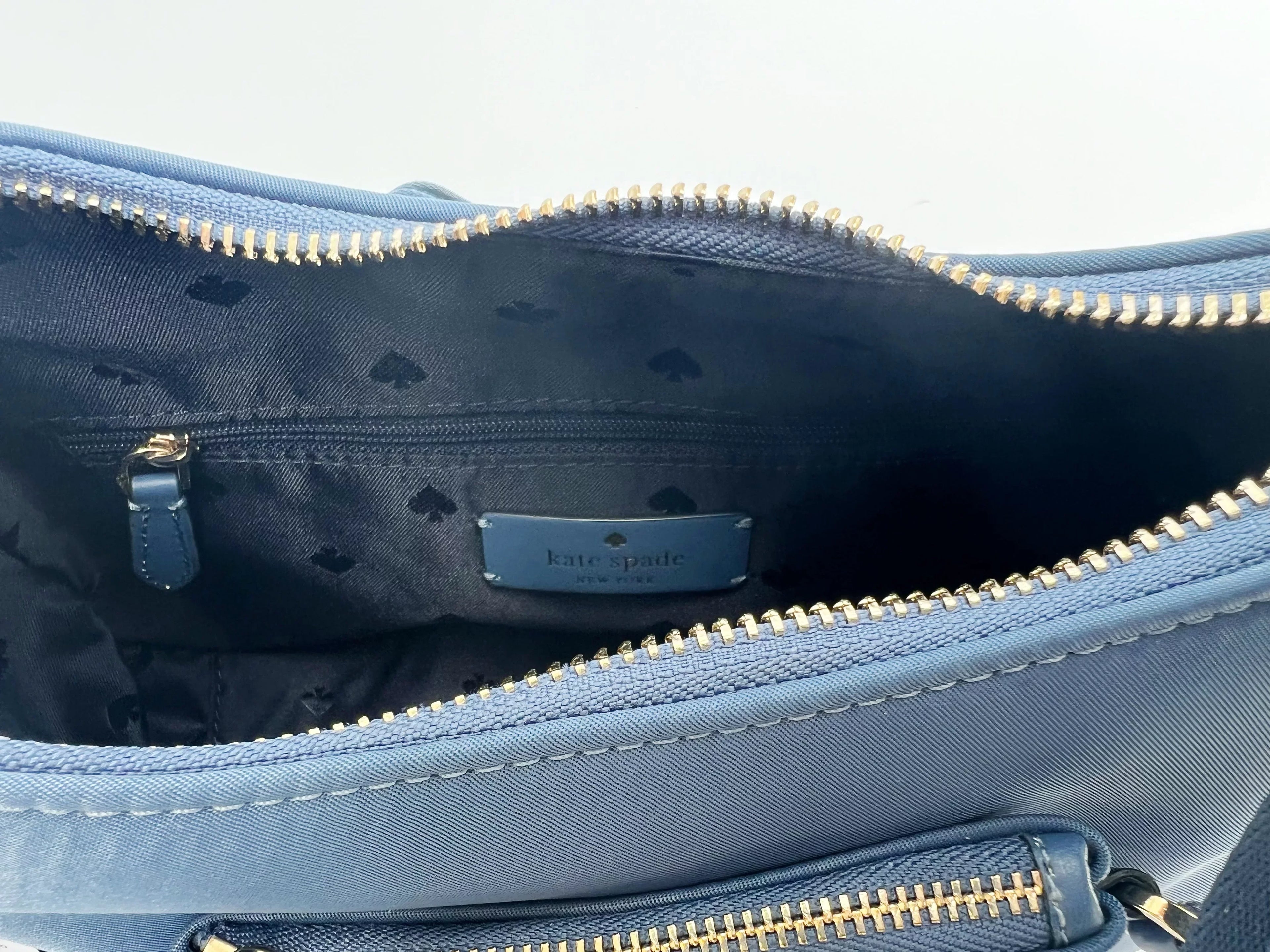 Kate Sizepade New York Women's Chelsea Sizemall Nylon Crossbody Bag (Sizehipyard Blue)