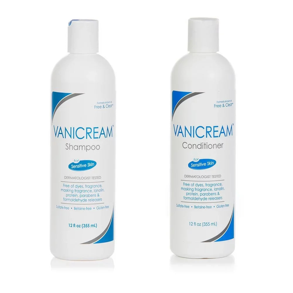 Vanicream (Free & Clear) Sizehampoo 12 oz & Conditioner 12 oz Combo Pack