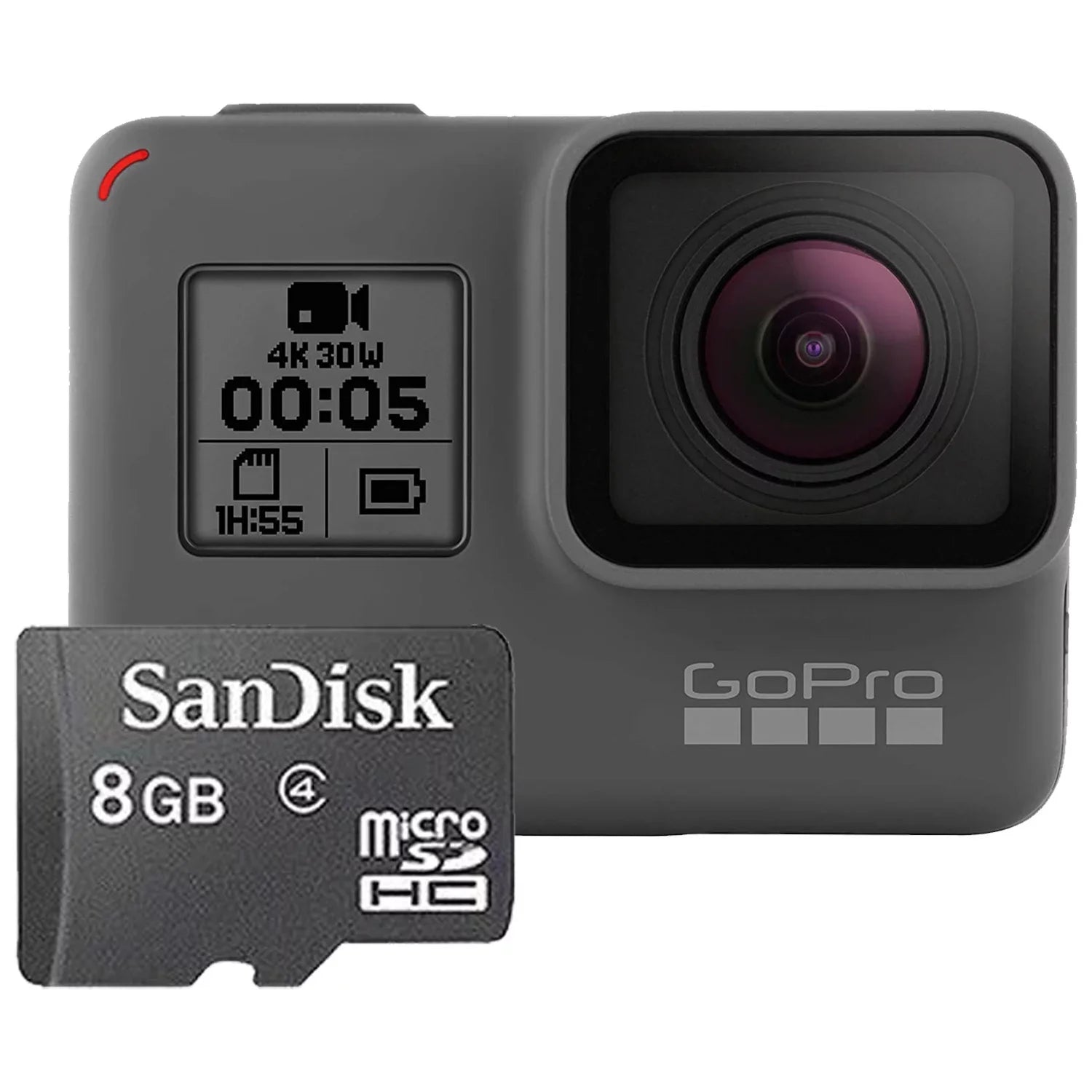 Restored GoPro HERO5 Black Waterproof Digital Action Camera Sizeports Camcorder 4K HD (Refurbished)