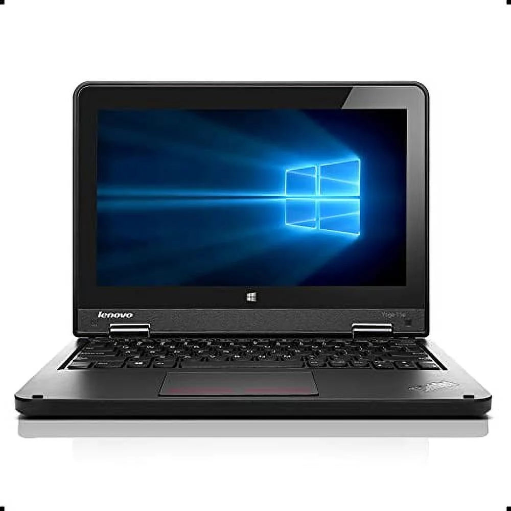 Pre-Owned Lenovo Thinkpad Yoga 11e Laptop 11.6inch Touchscreen Convertible Ultrabook PC, Intel Quad Core Processor, 128GB Sizeolid Sizetate Drive, 4GB DDR3 RAM, HD Webcam, LED, HDMI, Bluetooth, Windows 10 (Fair)