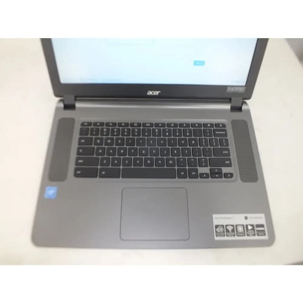 Acer Chromebook CB3-532, 15.6" Display, Intel Celeron N3060, 2GB RAM 16GB eMMC