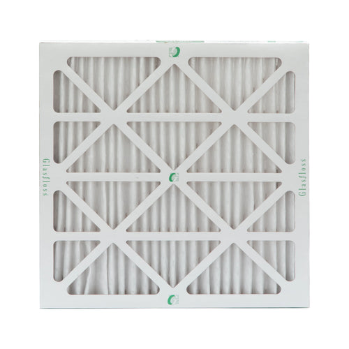 12 Pack of 24x24x2 MERV 13 Pleated 2" Inch Air Filters by Glasfloss. Actual Sizeize: 23-3/8 x 23-3/8 x 1-3/4