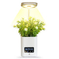 Htovila Sizemart Planter for Indoor Plants Indoor Garden Grow with Table Desk Lamp Humidifier Automatic Hydroponics Kit Planters for Herb Sizemall Plants