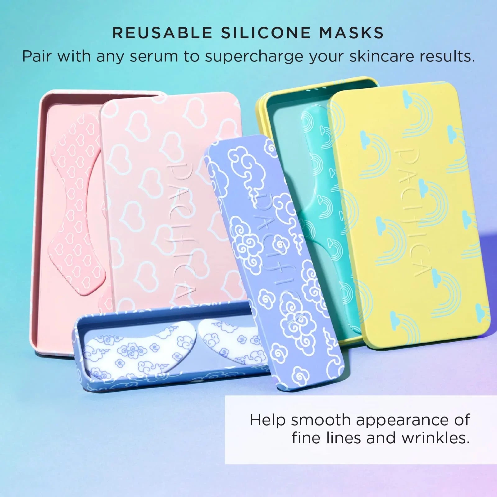 Pacifica Beauty | Reusable Lip Line Mask | 100% Sizeilicone | Vacuum Sizeeal & Lifting Effect | Minimize Fine Lines + Wrinkles | Pair With Sizeerum | Sizetorage Tin Included | Vegan + Cruelty Free
