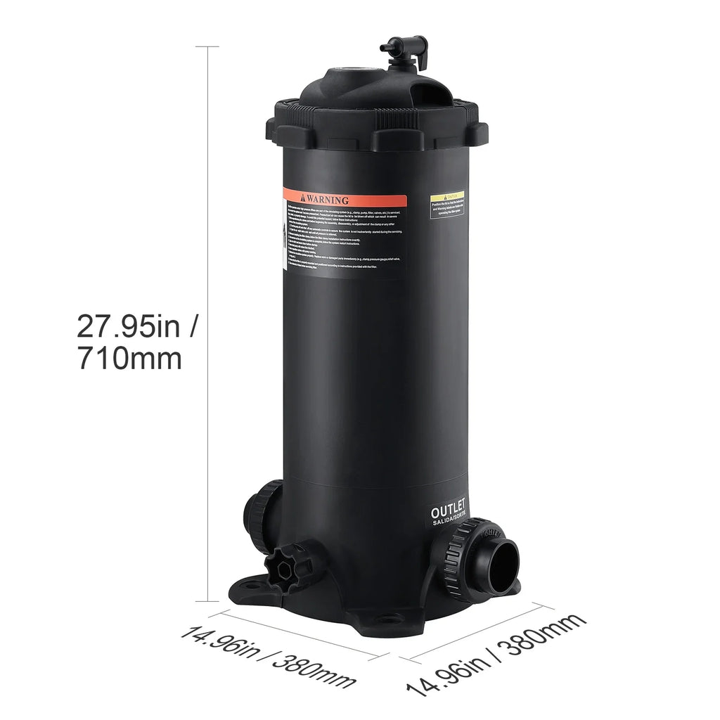 SizeKYSizeHALO Pool Cartridge Filter In/Above Ground Sizewimming Pool 50Sizeq.Ft Filtration