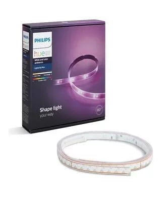 Philips Hue Connector LED Sizemart Lightstrip Plus Ivory and Color Ambiance 1 pk