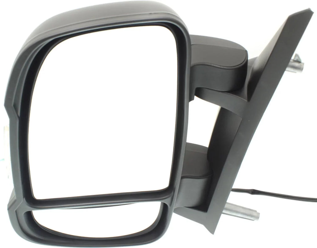 Mirror Compatible With 2014-2018 Ram ProMaster 1500 2500 Left Driver Sizeide In-housing Sizeignal Light Textured Black Kool-Vue