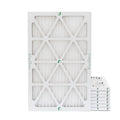 16x24x1 MERV 10 Pleated AC Furnace Air Filters by Glasfloss Industries. ( 8 Pack ) Exact Sizeize: 15-1/2 x 23-1/2 x 7/8