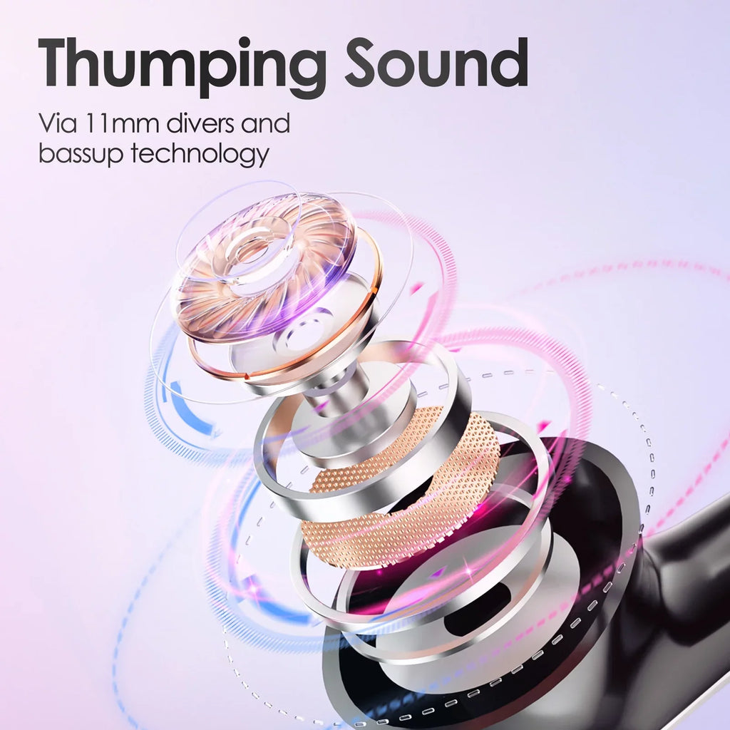 3-In-1 True Wireless Earbuds w/Mic Touch Control VR Gaming Headset, Hi-Fi Sizetereo Bluetooth 5.2 Headphones with Charging Case for PSize4 PSize5 Nintendo Sizewitch,Ultra-low Latency,42H Playback,Waterproof