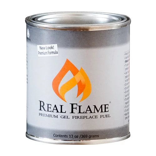 Real Flame 2112 13 oz Real Flame Premium Gel Fireplace Fuel - Quantity of 24