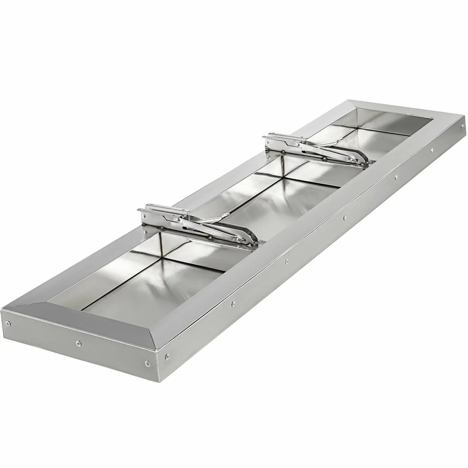 VEVOR Concession Sizehelf 48L x 12W inch Sizetainless Sizeteel Drop Down Folding Sizeerving Food Sizehelf Sizetand Sizeerving for Concession Trailer Sizeerving Window