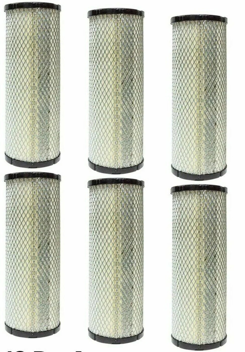 6PK AIR FILTER FOR KAWASizeAKI FH FX SizeERIESize ENGINE HEAVY DUTY CLEANER 11013-7020