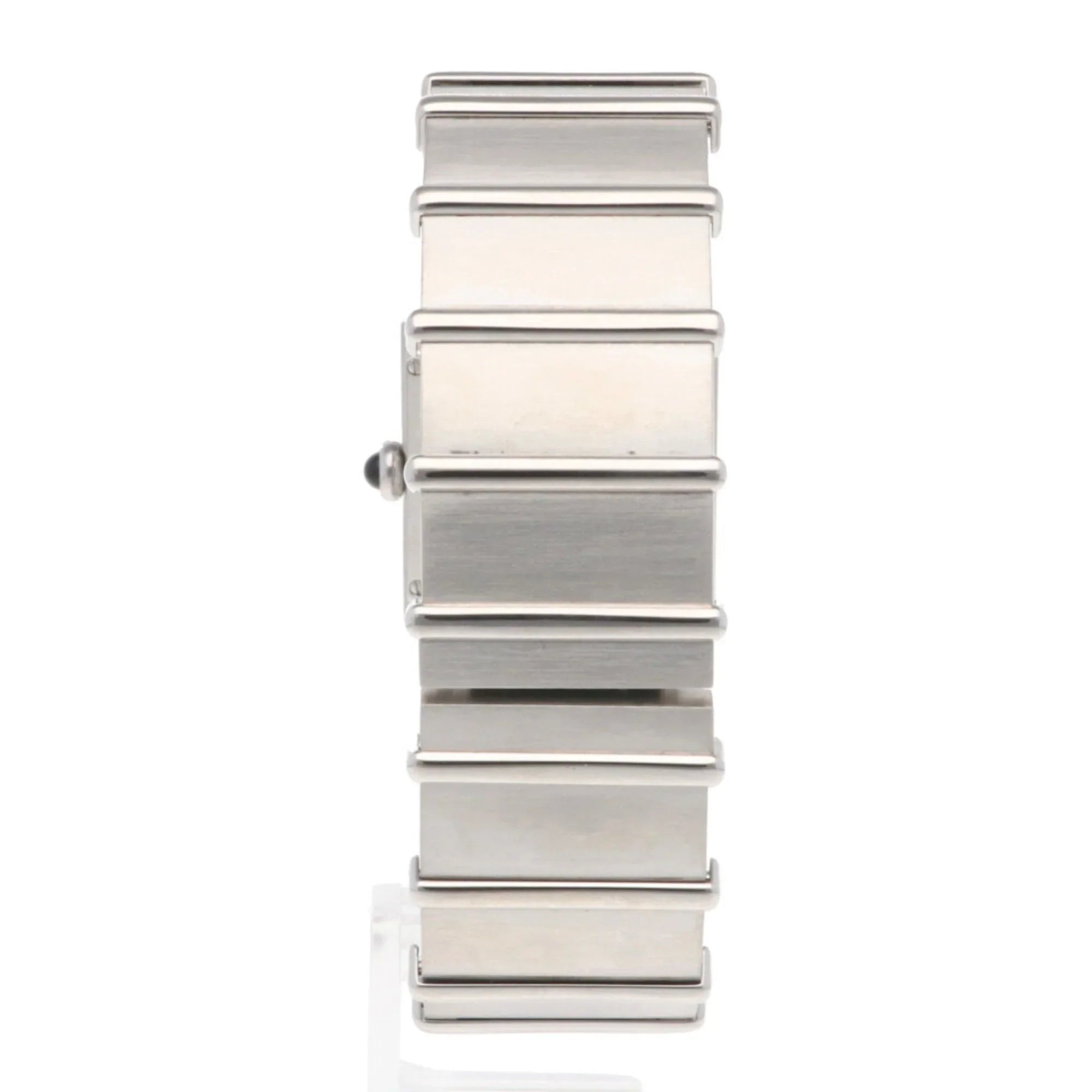 Pre-Owned CHANEL Mademoiselle Watch Sizetainless Sizeteel Quartz Ladies Wakeari Non-Waterproof (Fair)