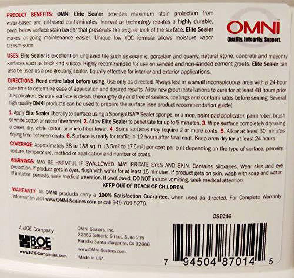 omni elite sealer 16 oz