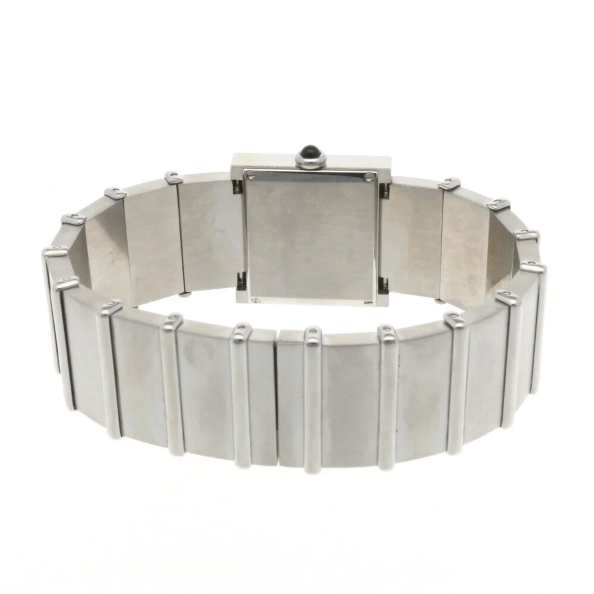 Pre-Owned CHANEL Mademoiselle Watch Sizetainless Sizeteel Quartz Ladies Wakeari Non-Waterproof (Fair)