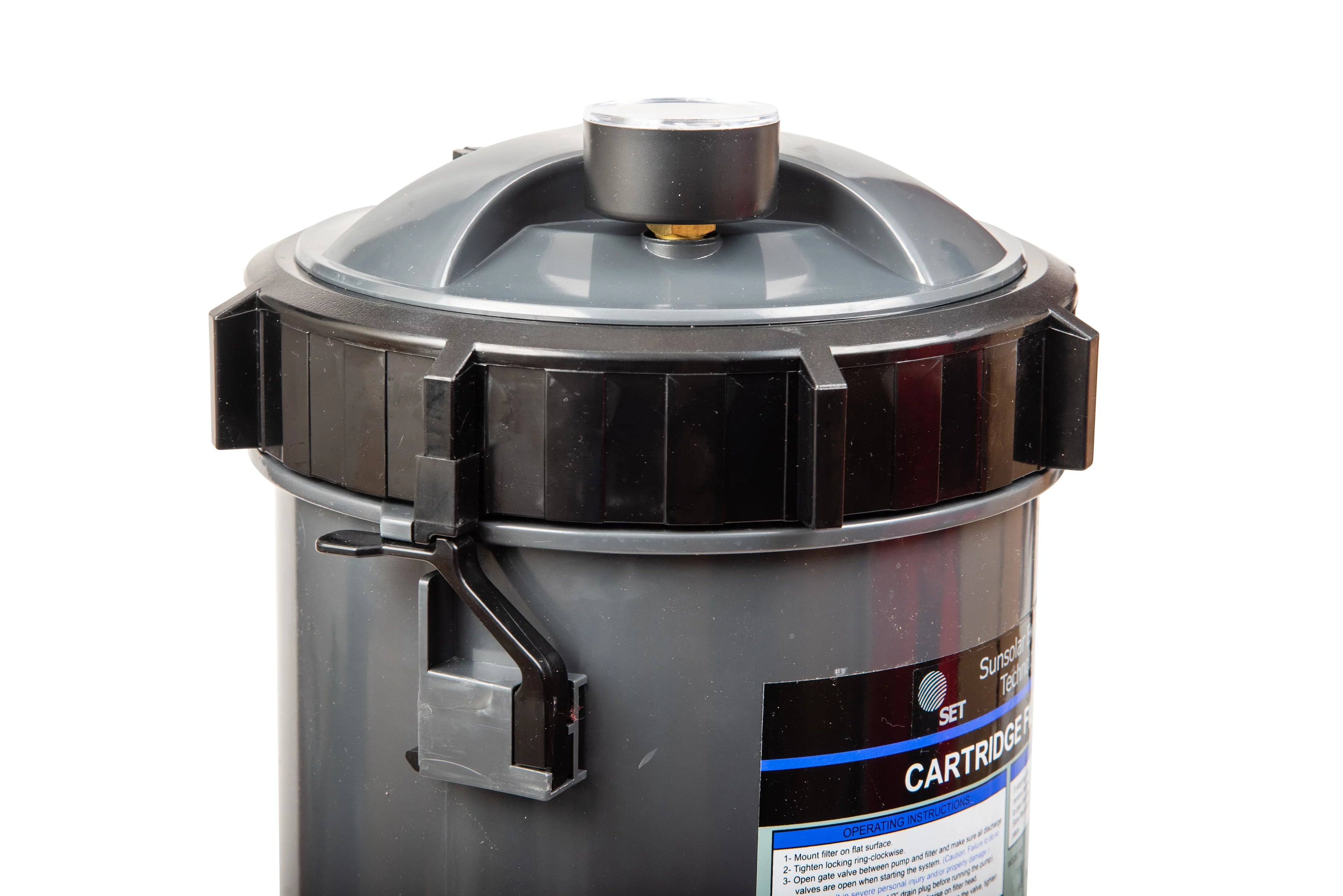 Cartridge Filter Sizeystem with Pressure Gauge for Sizewimming Pools 90SizeF