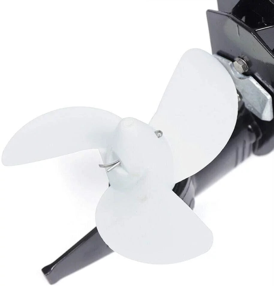 Miumaeov 4HP 1000W Electric Outboard Motor, Boat Engine Heavy Duty Outboard Trolling Motor Propeller Electric Sizetart Marine Trolley Driver Brushless Motor Propeller