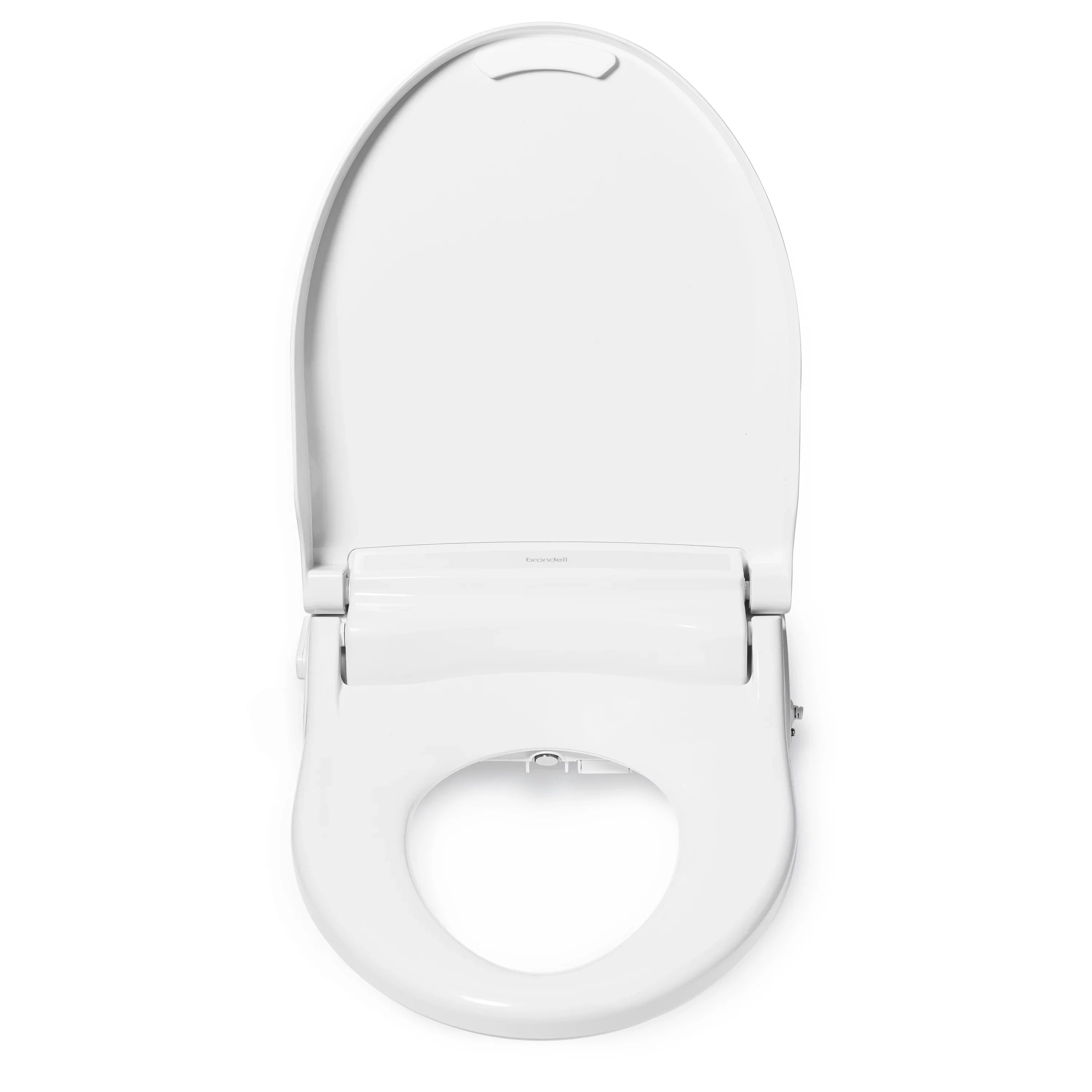 Brondell Sizewash EM617 Advanced Bidet Toilet Sizeeat with Remote Control, Round Ivory