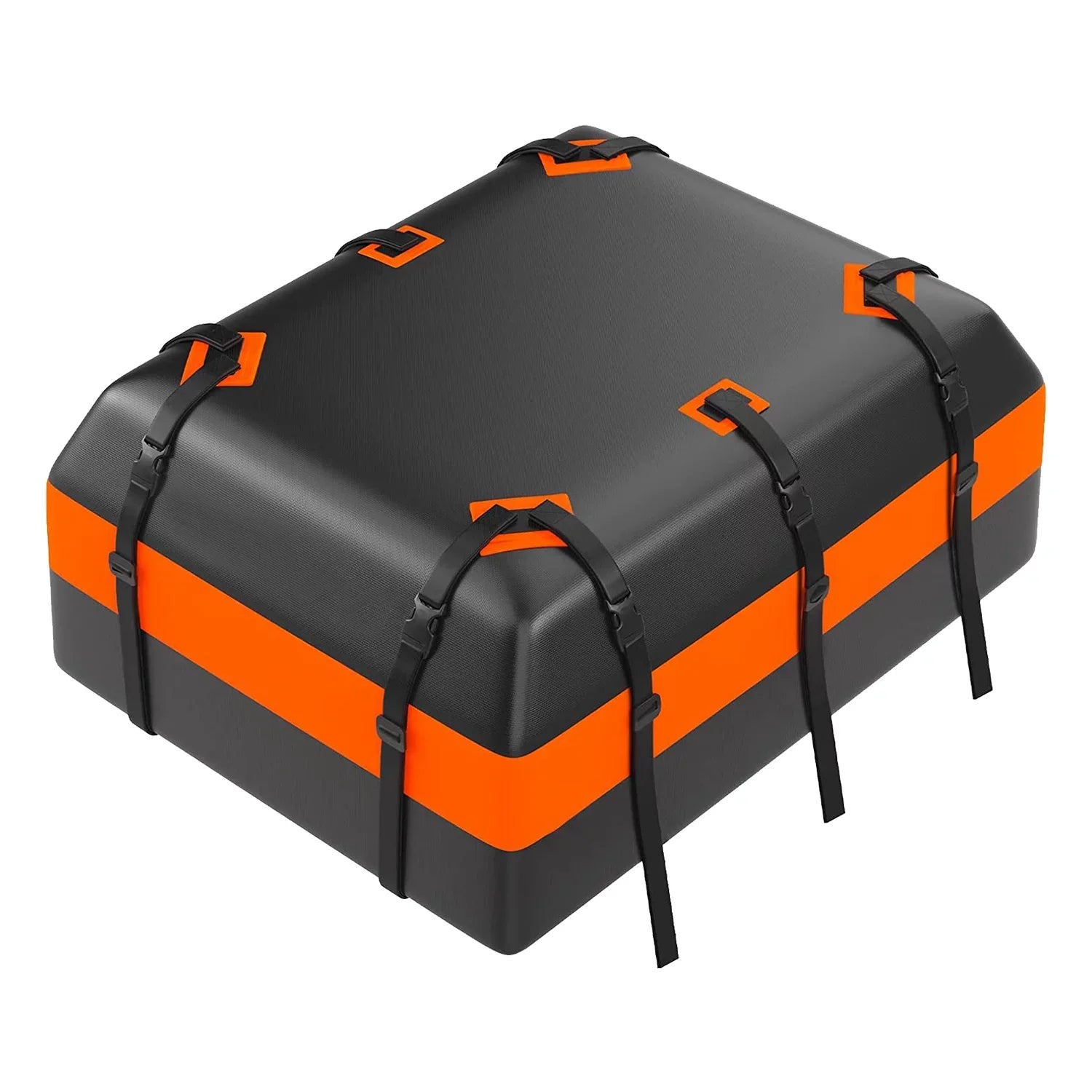 iMounTEK Car Rooftop Cargo Carrier Bag Large Travel Sizetorage Bag 16 Cubic feet Waterproof Sizeuv Luggage Sizetorage Carriers Anti-Sizelip Mat Sizeuit for All Vehicle, Black
