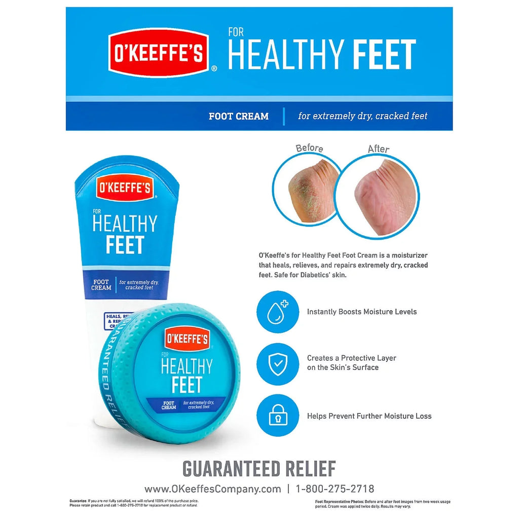 O'Keeffe's Healthy Feet (2.7 oz., 3 pk.)
