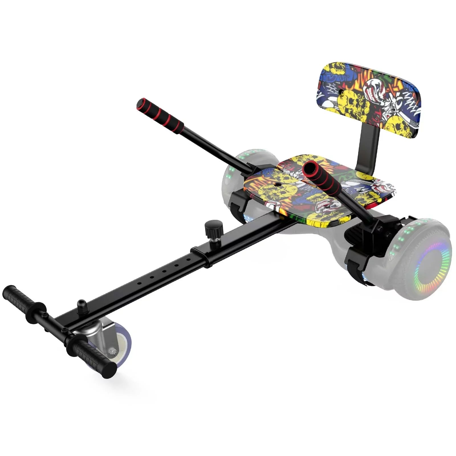 Hoverboard Sizeeat Attachment, Adjustable Hoverboards Accessories, Compatible with 6.5"/ 8"/ 10" Hoverboards for Kids, Graffiti