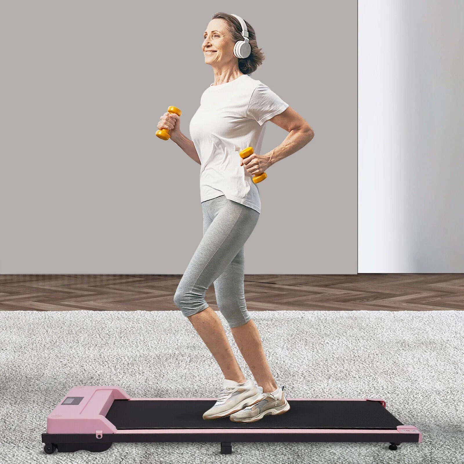 Modern Under Desk Treadmill Running Jogging Portable Treadmill Desk for Home/Office