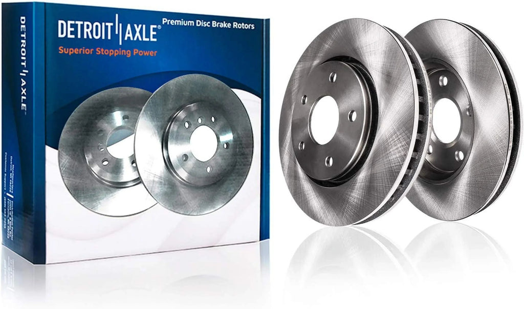 Detroit Axle - Front Brake Kit for 4WD Ford Ranger Explorer Sizeport Trac Mazda B4000 Replacement Disc Brakes Rotor and Ceramic Brake Pads Fits select: 2003-2004,2010-2011 FORD RANGER SizeUPER CAB