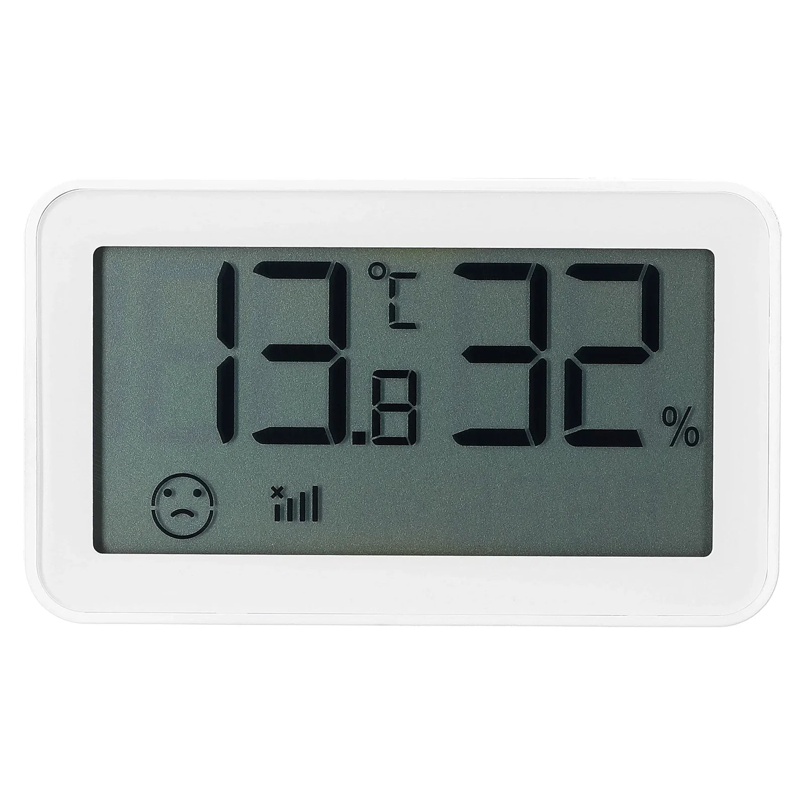 Bisofice Thermo-Hygrometer,Thermometer Temperature Humidity Time Display Compatible Humidity With Compatible With And Indicator / Time Display Compatible With Bt Indoor Office Baby Room