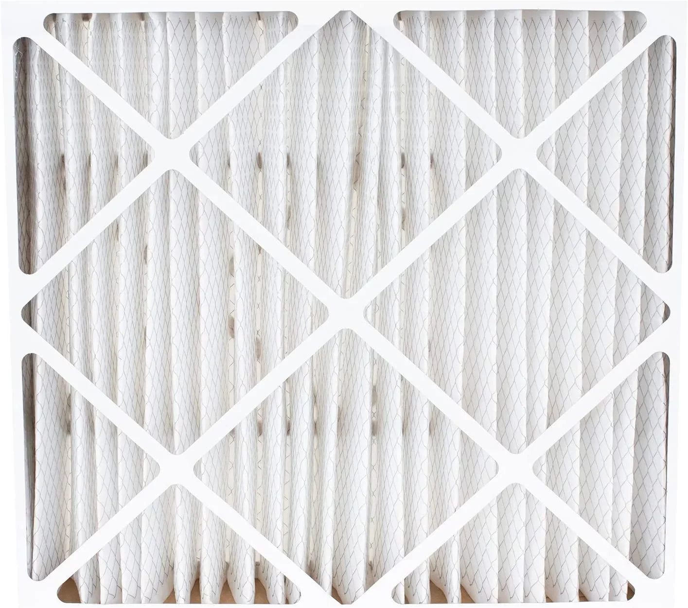 Filterbuy 20x22x5 MERV 13 Pleated HVAC AC Furnace Air Filters for Amana, Goodman, and Nordyne (3-Pack)