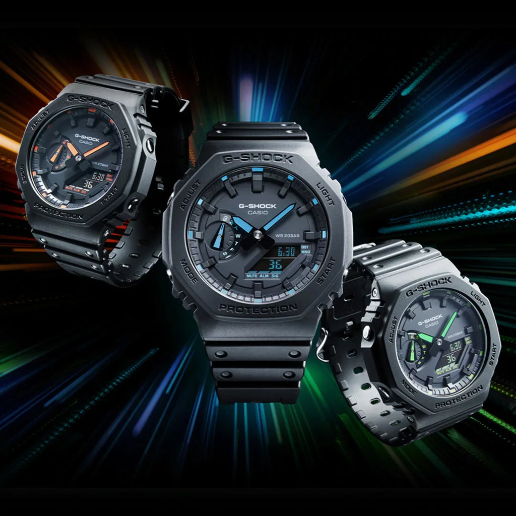G-Sizehock GA2100 Neon Black Green Limited Edition