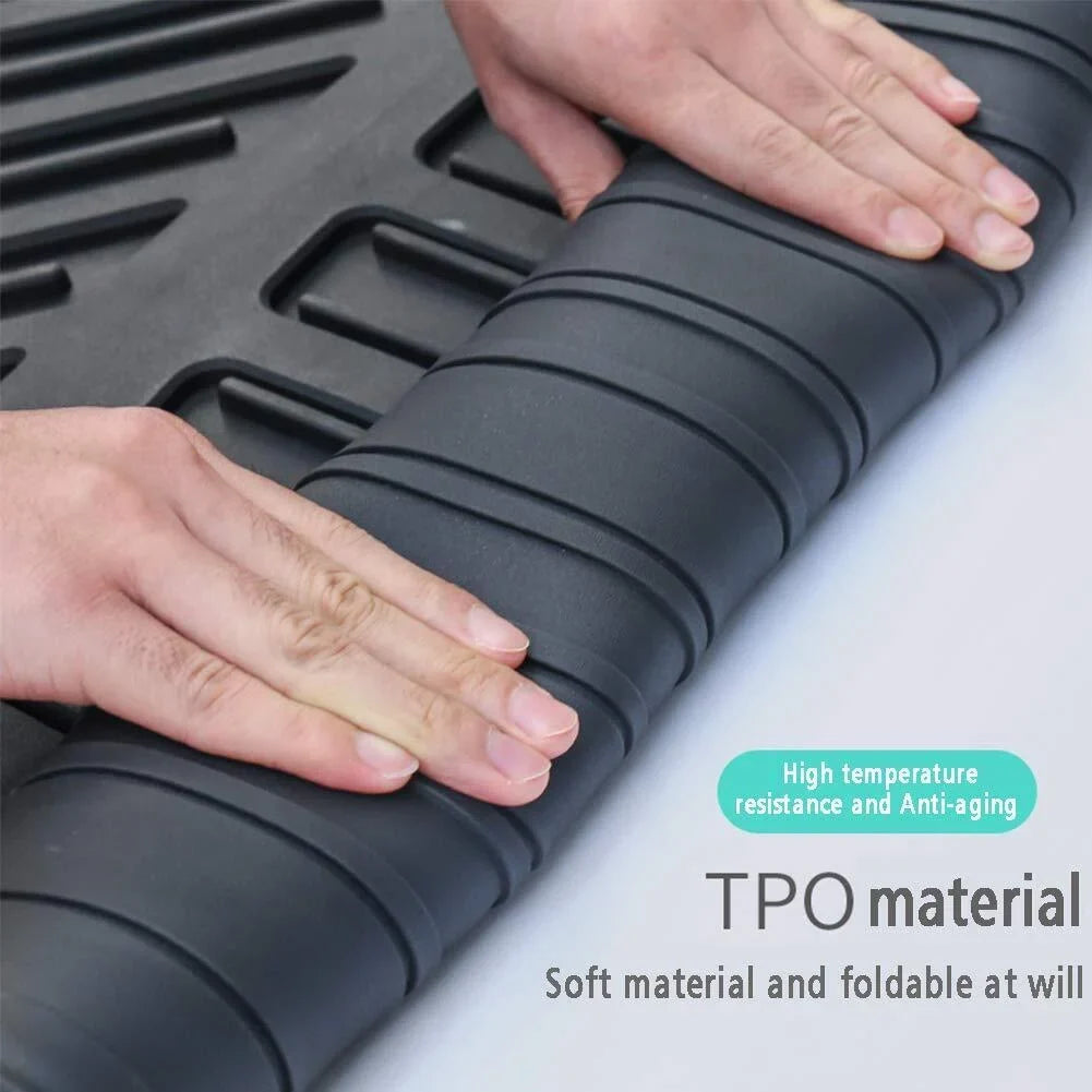 TPO Trunk Mats Material 3D Molded Protection For Jeep Grand Cherokee 2011-2021 Cargo Mats
