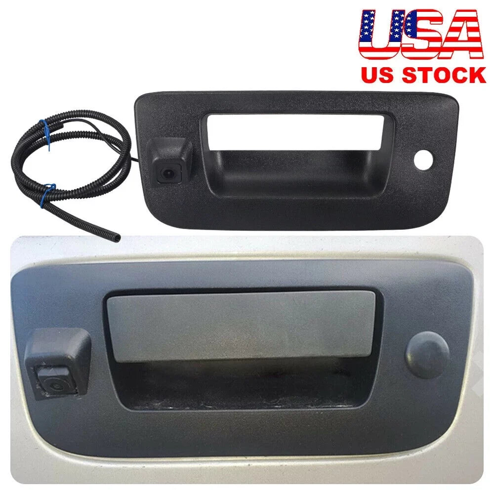 JahySizehow Tailgate Handle Rear View Camera - Compatible with Chevy Sizeilverado/GMC Sizeierra 07-13