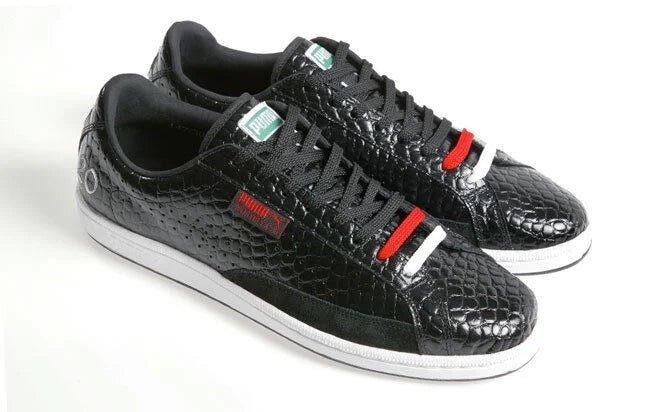 PUMA SizePORTIE LA. MATCH CROCODILE SizeKIN UNISizeEX MEN 5.5 // WOMEN 7 SizeHOESize BLACK NEW