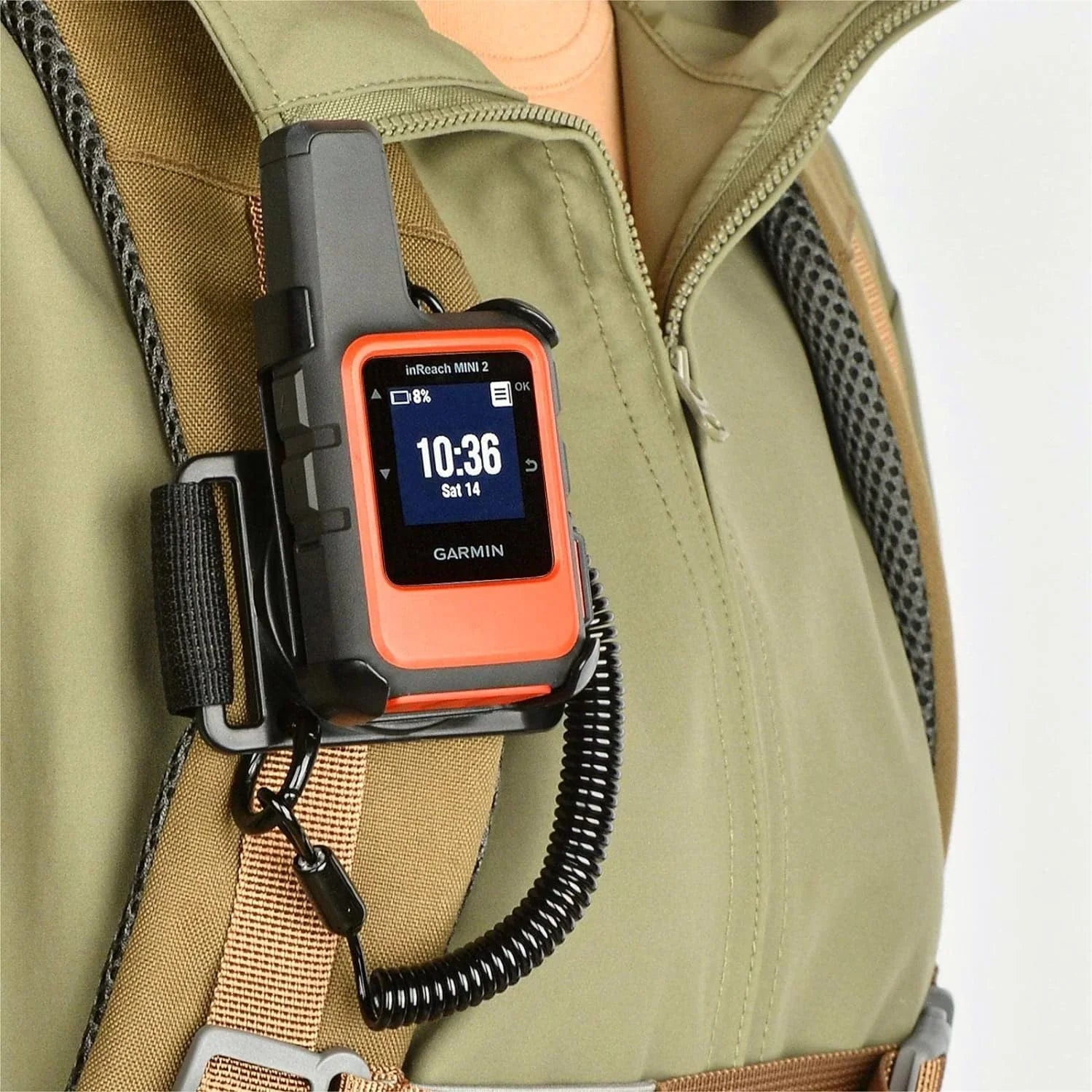 Backpack Tether for Garmin inReach Mini/inReach Mini 2 Handheld GPSize - Garmin Backpack Mount (Not for Other