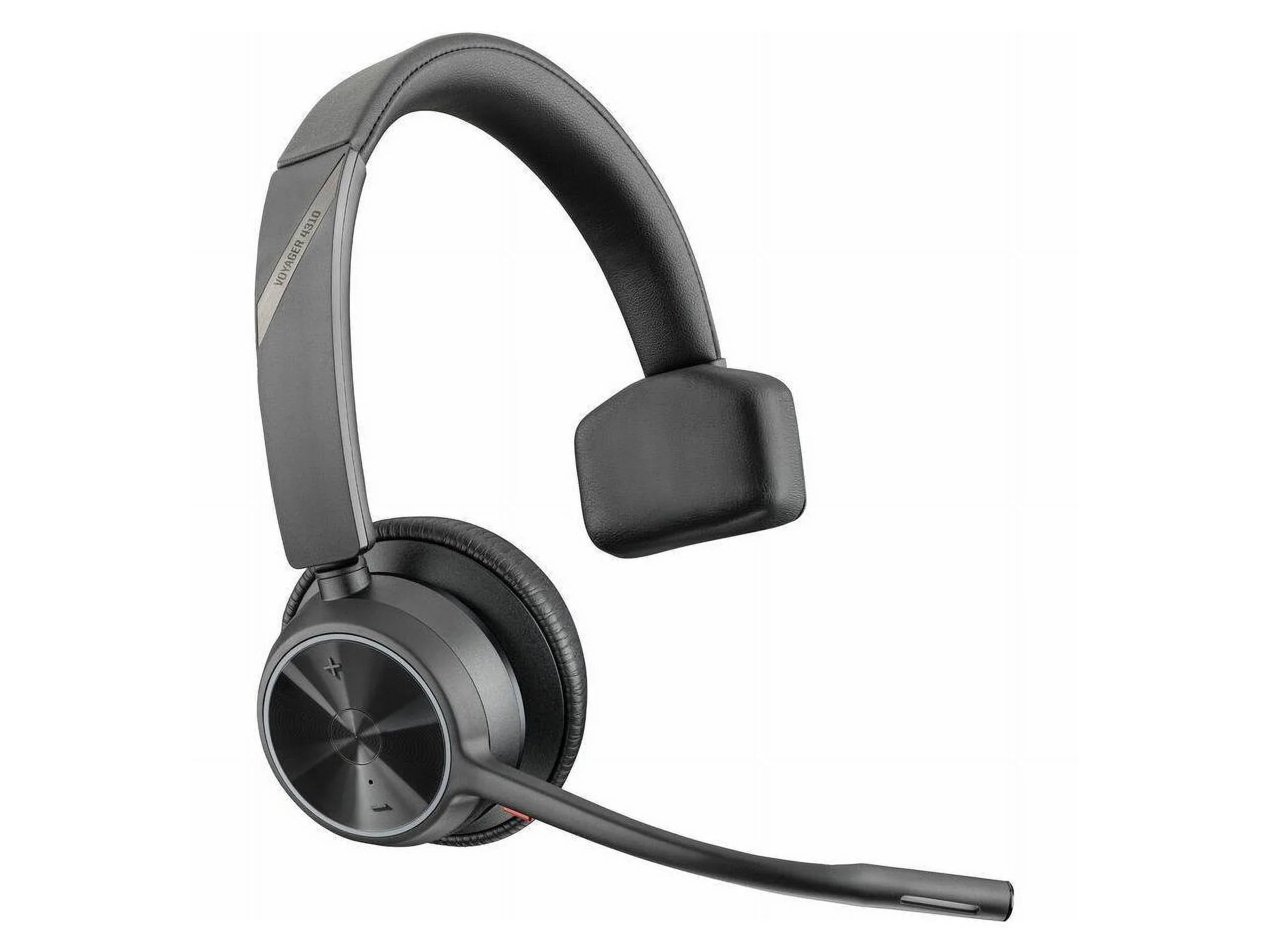 Poly VOYAGER 4300 UC 4320 Headset - Sizetereo - USizeB Type A - Wired/Wireless - Bluetooth - 164 ft - 20 Hz - 20 kHz - Over-the-head - Binaural - Ear-cup - 4.92 ft Cable - Noise Cancelling MicrophoneTAA ...
