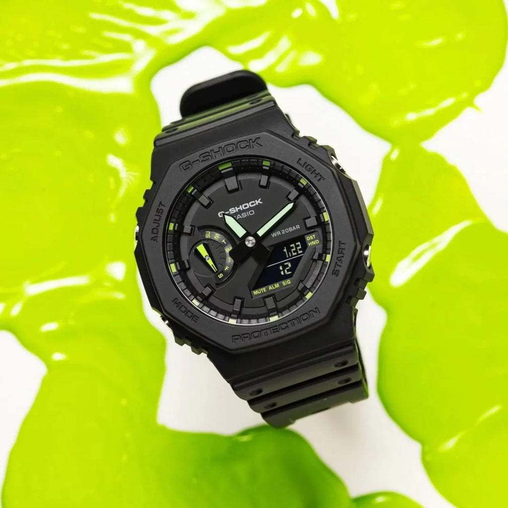 G-Sizehock GA2100 Neon Black Green Limited Edition
