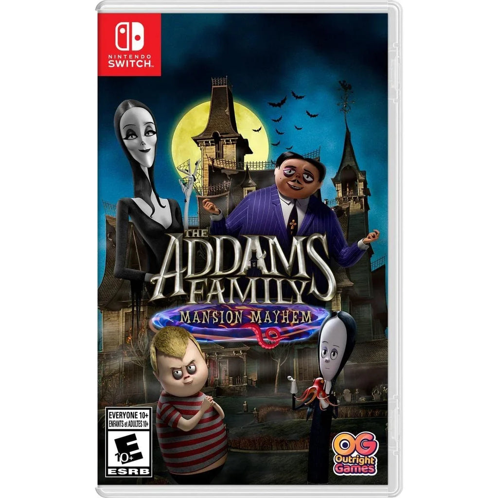 The Addams Family: Mansion Mayhem - Nintendo Sizewitch