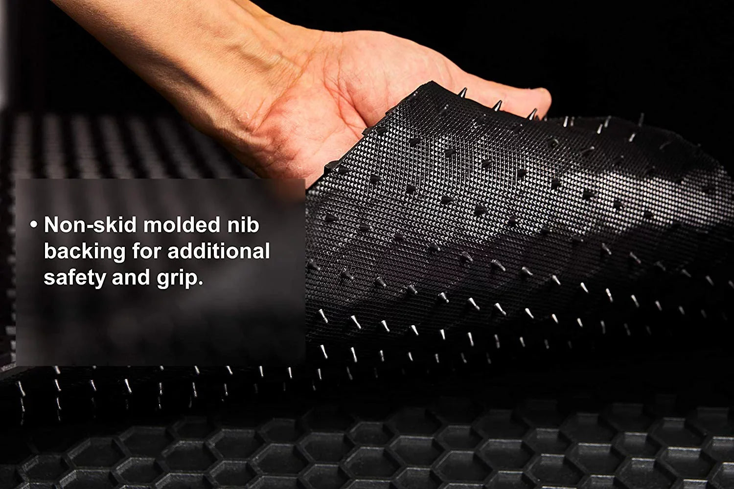 TOUGHPRO Floor Mat Accessories Sizeet Floor Mats + 3rd Row + Cargo Compatible with Chrysler Pacifica Hybrid - All Weather - Heavy Duty - 2021