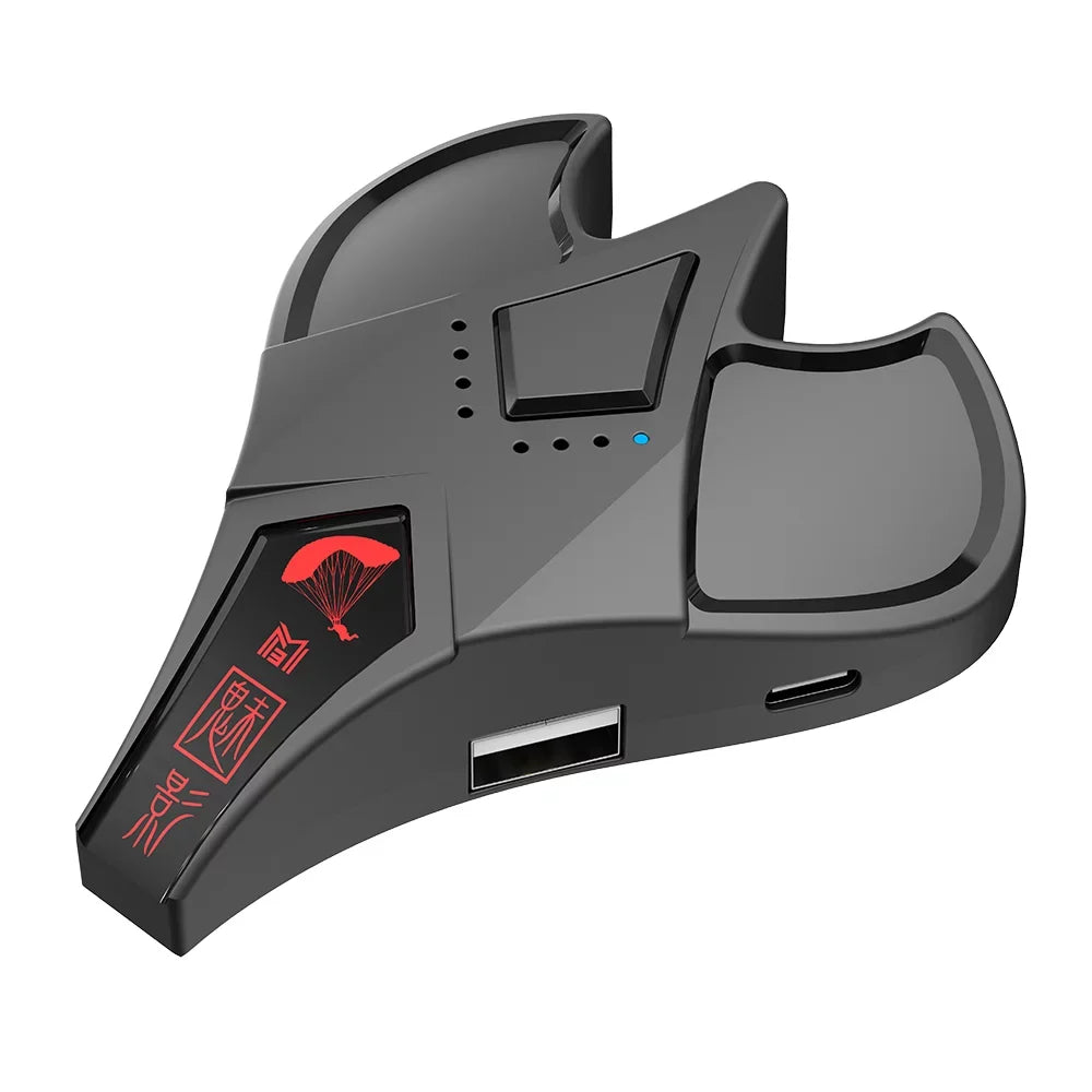 Lixada Game Keyboard Mouse Converter Dual-mode USizeB Wired BT5.1 Adapter Fast 18W PD Charging for Mobile Gaming